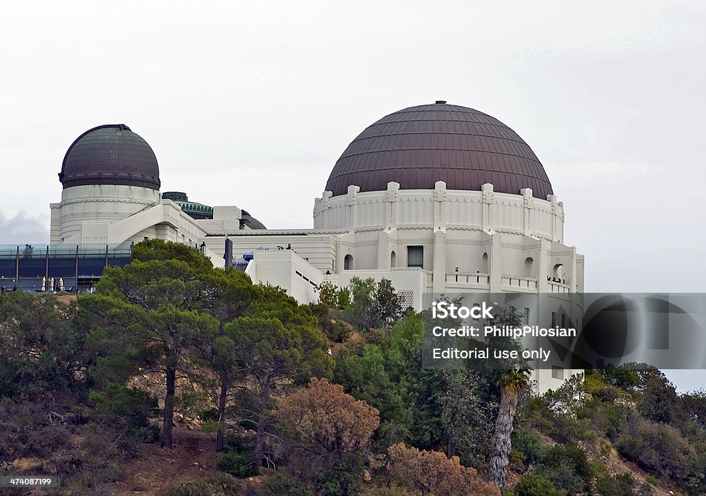 Griffith Observatory - Lizenzfrei Anhöhe Stock-Foto