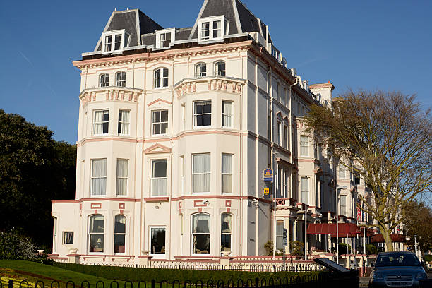 Folkestone, Kent ,uk August 1,  2023 The Grand Hotel, The Leas, Folkestone, Kent