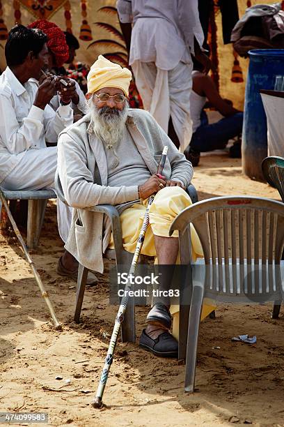 Ritratto Di Uomo Asiatico Senior Beduino - Fotografie stock e altre immagini di Adulto - Adulto, Ambientazione esterna, Asia