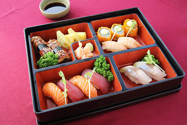 istock Japanese Bento sushi and soba 474099600
