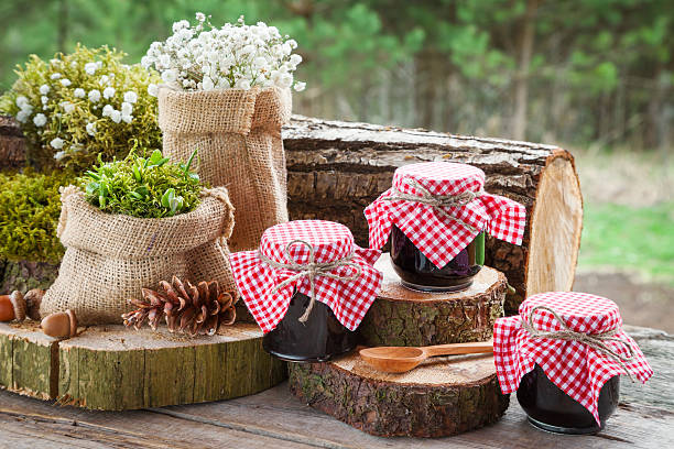 istock Still life with jars of jam 474099804