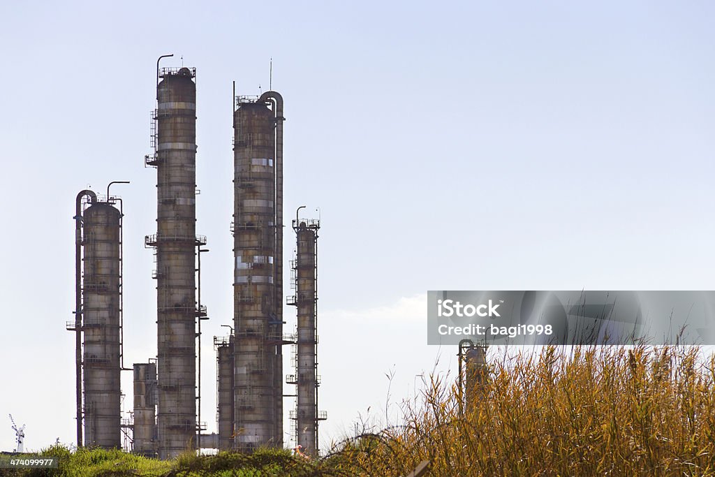 Camini di settore - Foto stock royalty-free di Ambientazione esterna