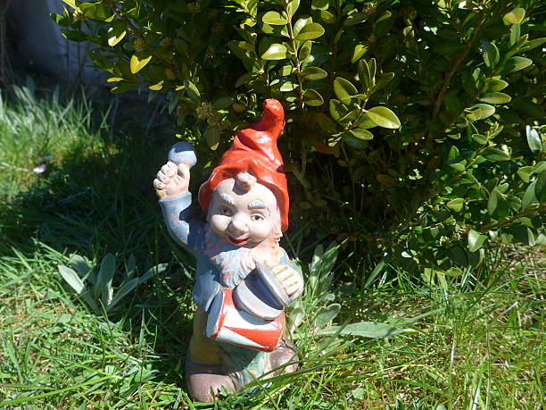 istock Gnome in the garden 474102166