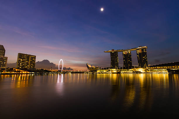 istock morning view at marina bay in Singapore 474102554