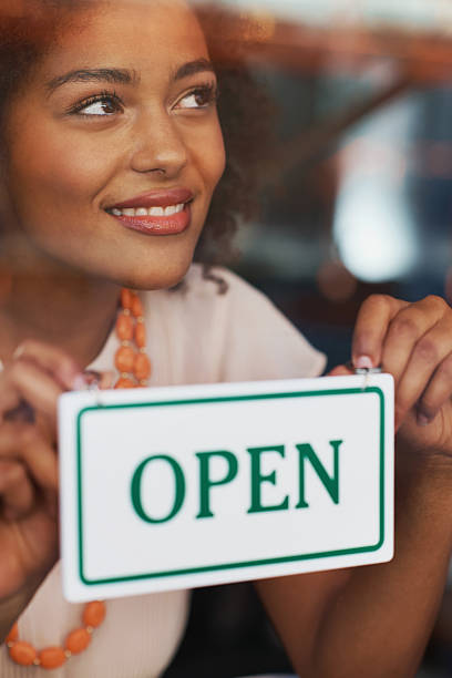 istock The day she opened her dream coffee shop 474104341