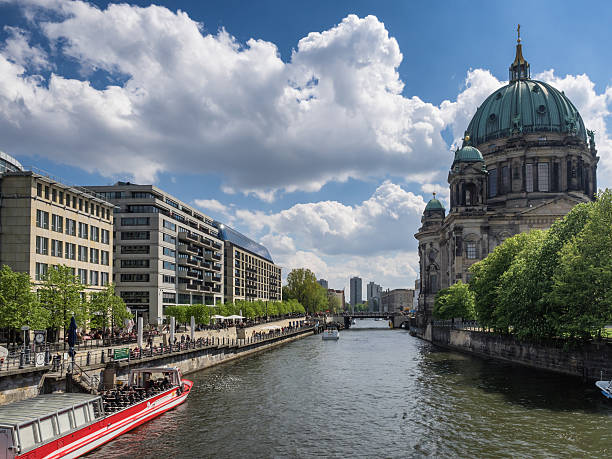 istock Berlin cathedral dom at river Spree 474108488