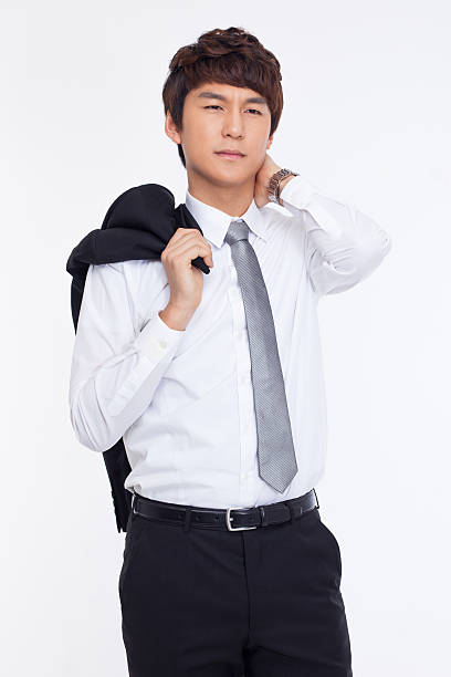 istock tired Asian business man 474109695