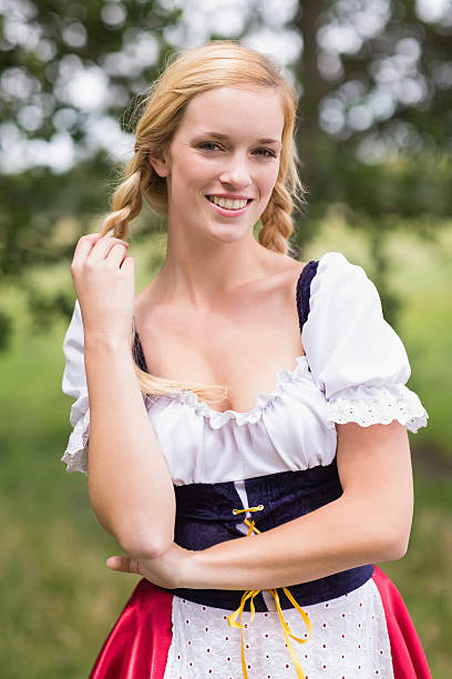 istock Pretty Beer Fest girl smiling at camera 474114182