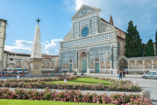 florencja, toskania, włochy. - ornamental garden cathedral church formal garden zdjęcia i obrazy z banku zdjęć