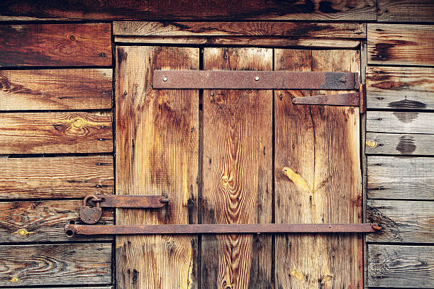 istock vintage natural wood wall textured 474122158