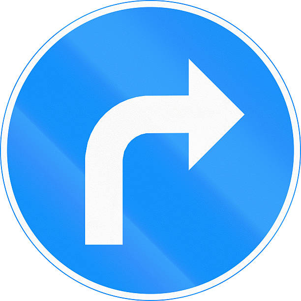 istock Turn Right Ahead in Finland 474125830