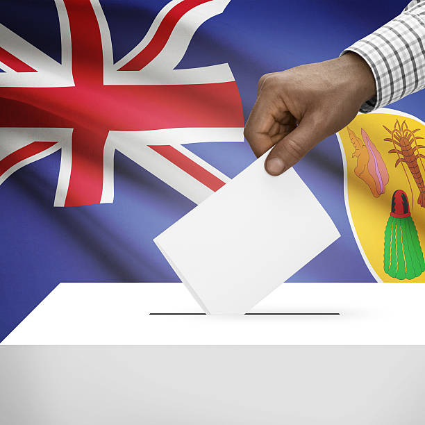 istock Ballot box with flag series - Turks and Caicos Islands 474126286