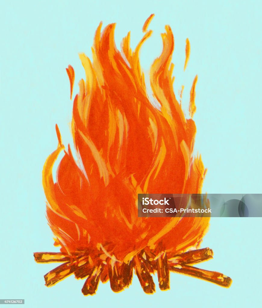Fogo Imagens de Stock de Arte Vetorial