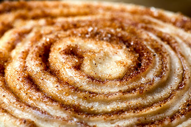istock Macro Image of an UnBaked Cinnamon Roll 474128318