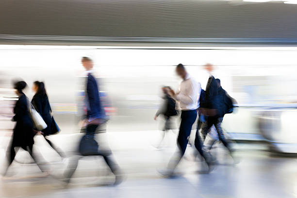 istock People Rushing in Subway Station, Blurred Motion 474131504