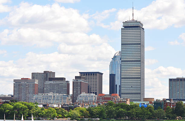 Prudential Center in Back Bay, Boston Prudential Center in Back Bay, Boston, Massachusetts, USA boston prudential building stock pictures, royalty-free photos & images