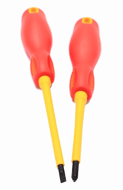 istock Screwdrivers isolated on white background 474135354