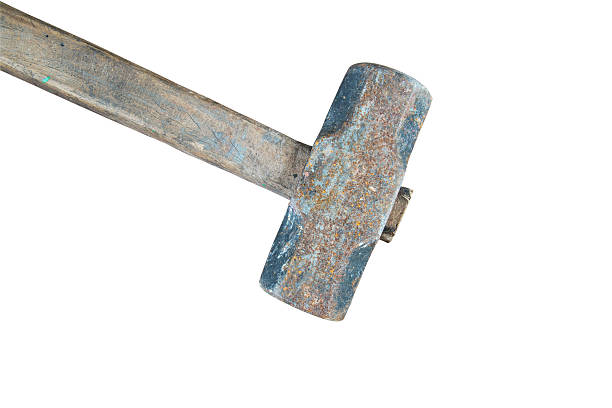 istock Iron hammer isolated on a white background. 474136156