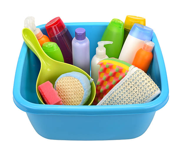 istock Hygiene products and basin 474137340