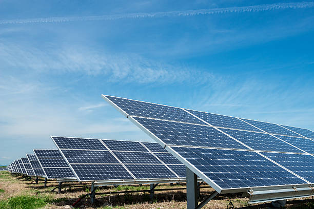 istock photovoltaic panels - alternative electricity source 474138146