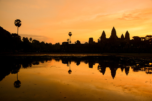 Seven tiered pyramid at Koh Ker temple, a remote archaeological site in northern Cambodia about 120 kilometres from the ancient site of Angkor.