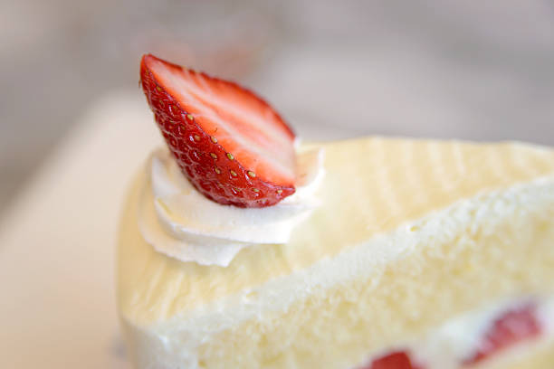 istock Piece of strawberry cake 474139496