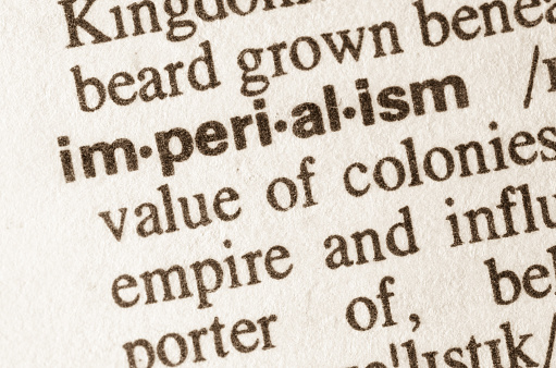 Diccionario de la definición de la palabra imperialismo photo
