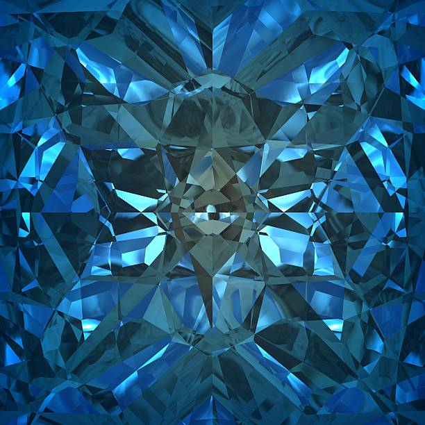 istock Blue Background Of Jewelry Gemstone 474142832