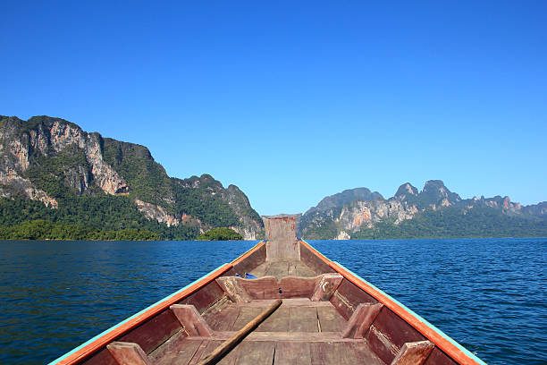 istock Cruise in river ,Khaosok National Park 474142988