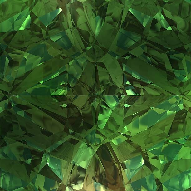 istock Green Background Of Jewelry Gemstone 474143452