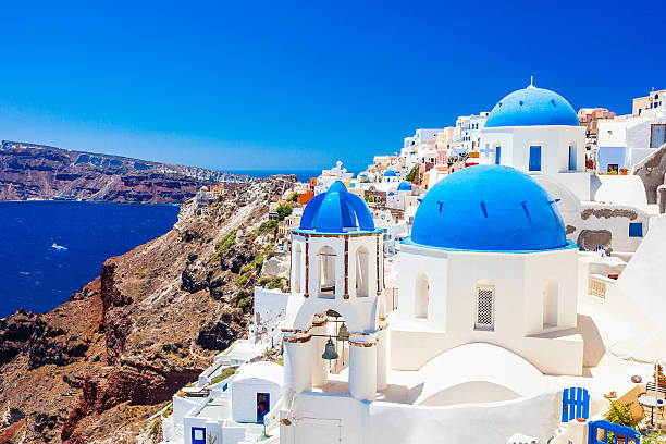 istock Oia (Ia) village on Santorini island, Greece 474144872