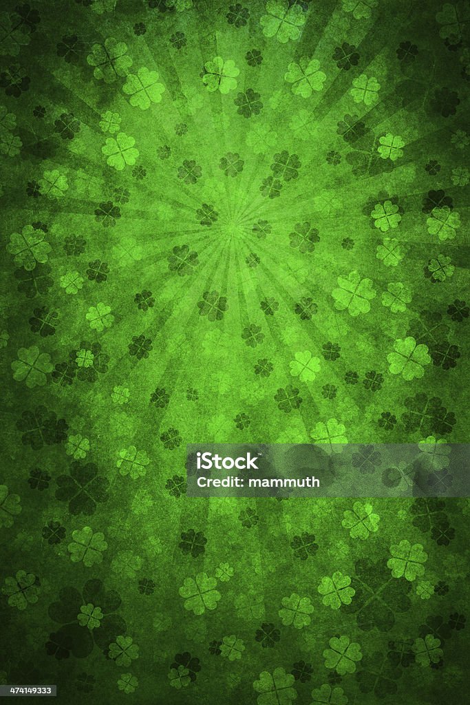 grunge green st. patrick background Abstract Stock Photo