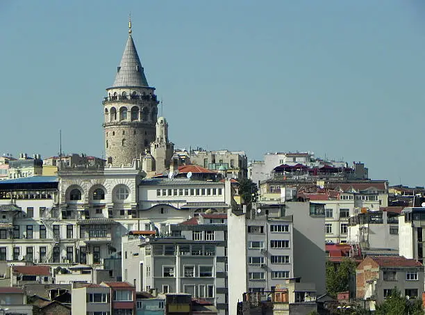 The Galata Tower in Istanbul