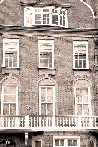 istock in  old red brick wall and  window 474163456
