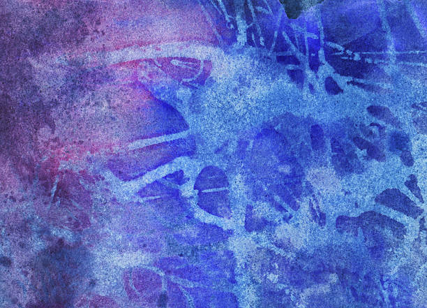 istock Hand painted dark background with vivid colors 474166732