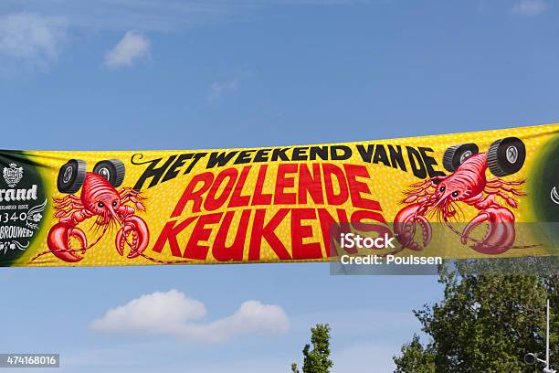 Rollling Kitchen Or Food Truck Festival Stock Photo - Download Image Now - 2015, Amsterdam, Capital Cities