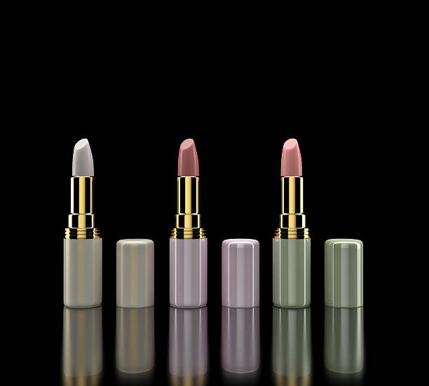istock Group of lipsticks. Make-up. Cosmetics 474168516