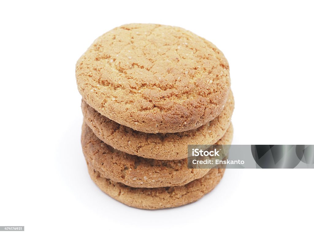 cookies sur fond blanc - Photo de Aliment libre de droits