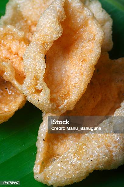 Papad É Um Lanche Popular Índio Plana Ou Redonda Pão - Fotografias de stock e mais imagens de Pão Fino Tostado