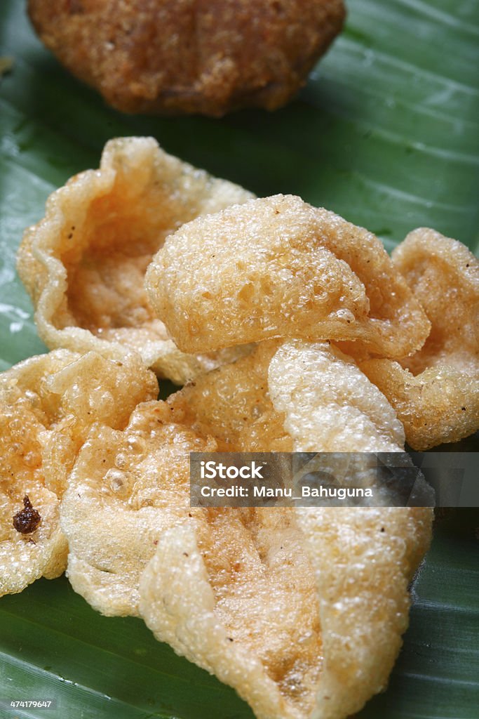 Papad est populaire indienne snack ou partie du pain plat - Photo de Aliment libre de droits