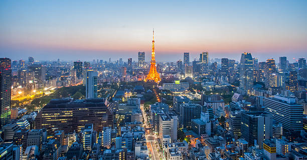 istock Tokyo Tower and Tokyo city 474186368
