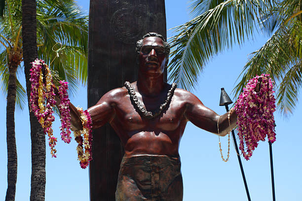 Stock image of Waikiki Beach, Honolulu, Oahu, Hawaii