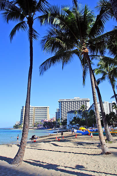 istock Waikiki Beach, Honolulu, Oahu, Hawaii 474187280