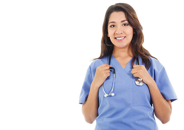 feminino trabalhador de saúde - medical assistant imagens e fotografias de stock