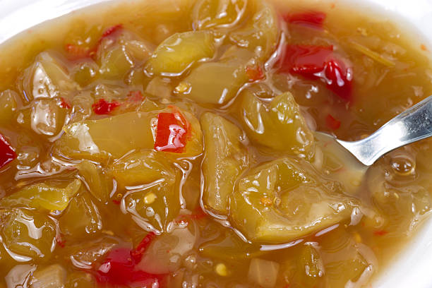 Marinated pepper for aperitif