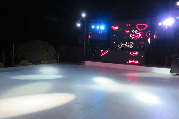 vide piste de danse - dance floor dancing floor disco dancing photos et images de collection