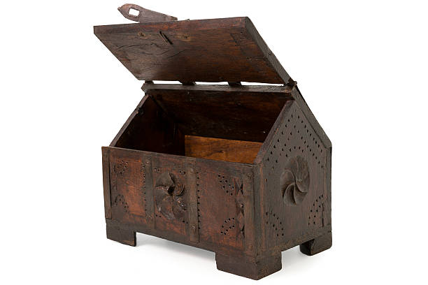 istock Old Wooden Chest 474192162