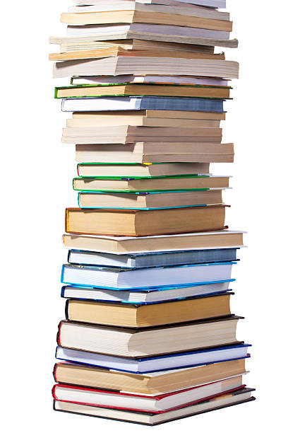 istock Big pile of books isolated on white background 474194808