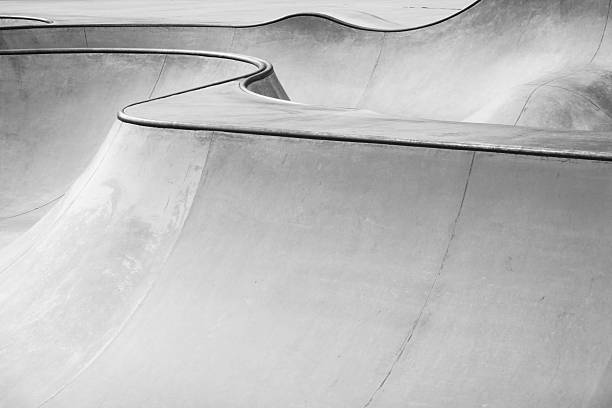 istock Skateboard Park BMX Bike Stunt Track 474200151