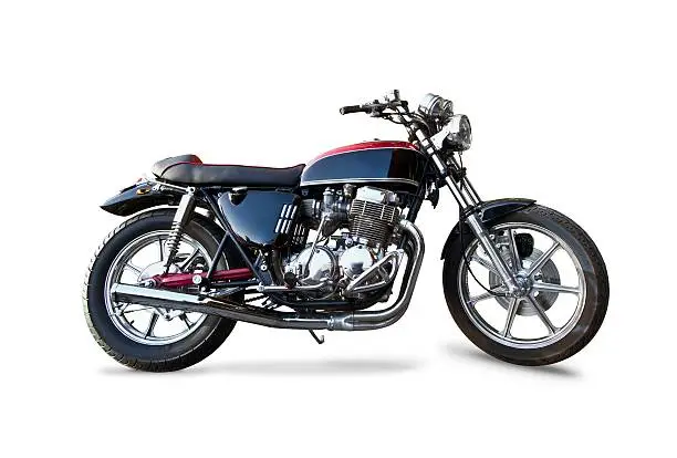 Photo of Retro Honda 1970s motorcycle